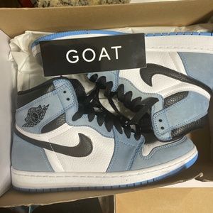 AIR JORDAN 1 RETRO HIGH OG UNIVERSITY BLUES  PURCHASED FROM GOAT